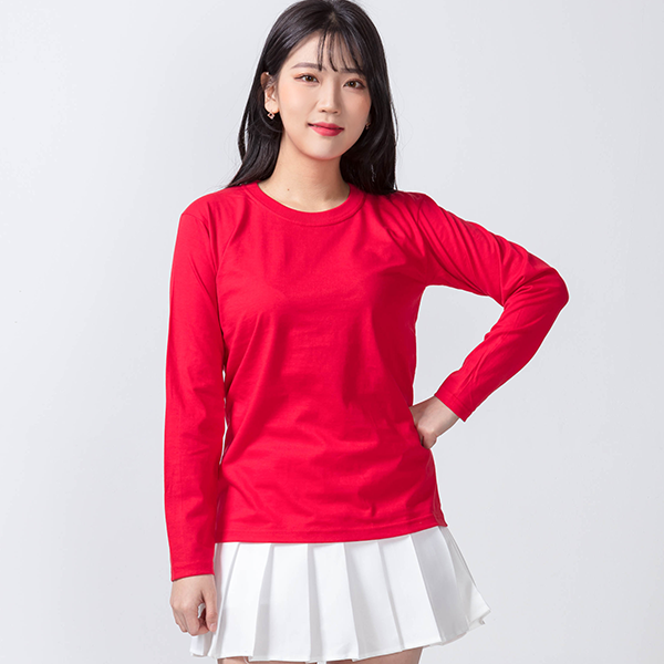 베이직 30수 라운드 긴팔 (쭉티) (21color)